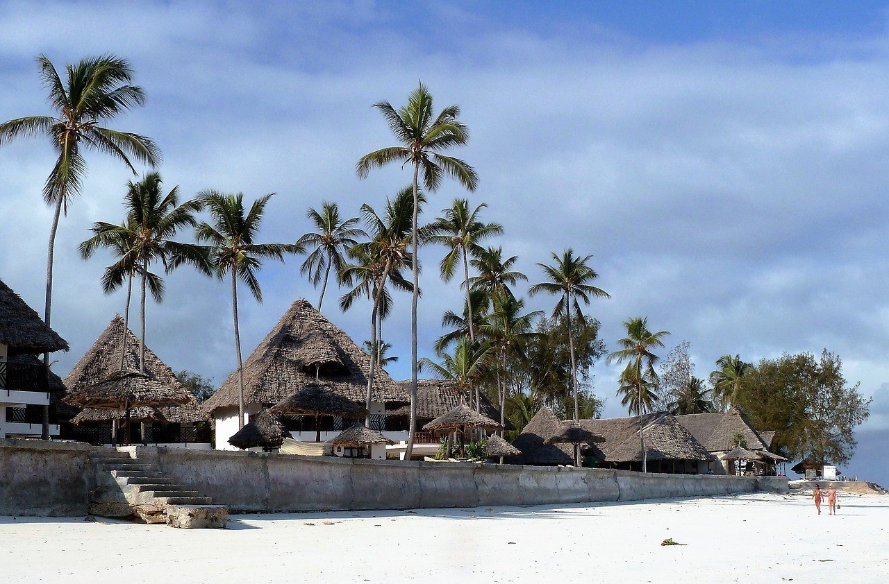 Zanzibar view accommodations beach